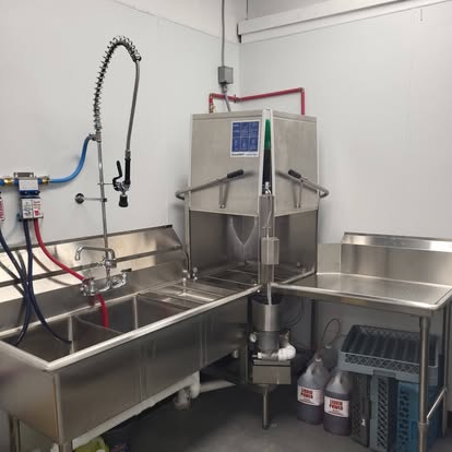 New commercial kitchen