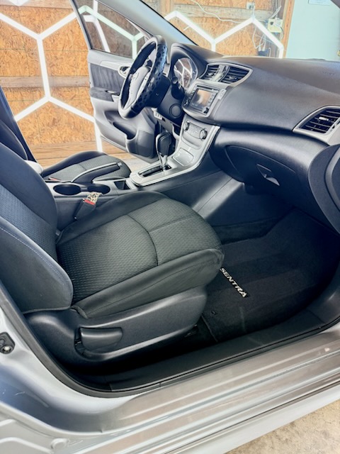 Interior trim cleaned