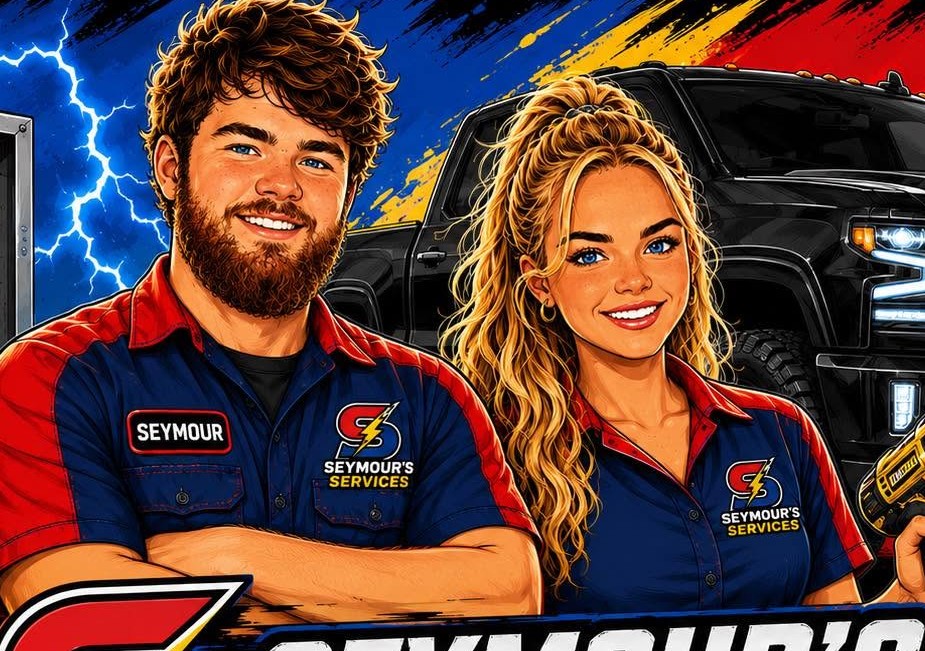 Tyler and Kasslynn Seymour of Seymour's Services