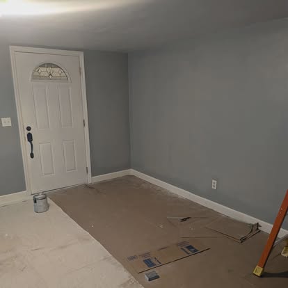 Bright, clean, move-in-ready room finished by S&T