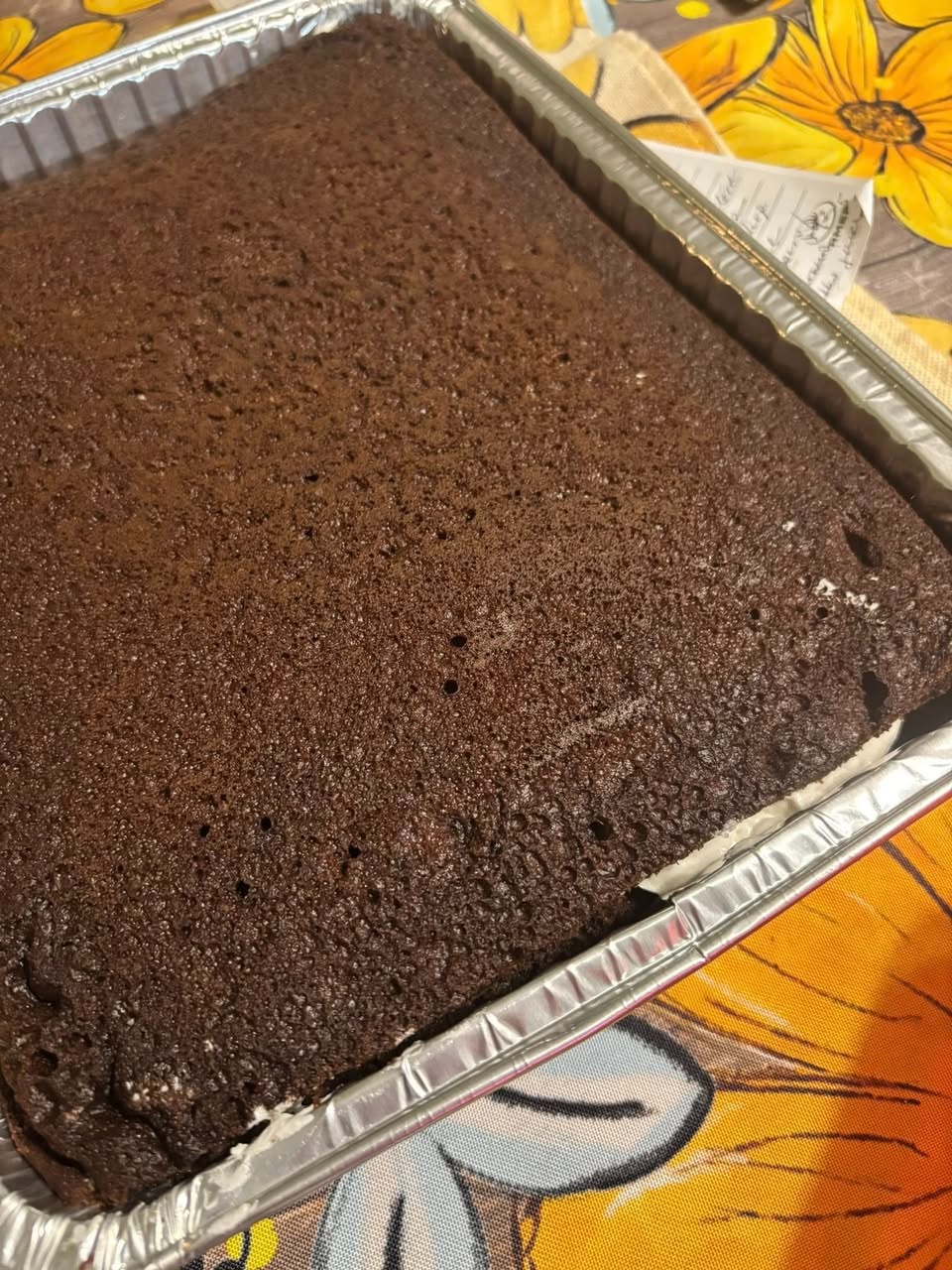 Homemade chocolate gob cake